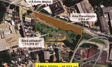 Área Zum  para Venda Parque Alexandre, Cotia 16.537,00 m² construída Altura do Km 29 da Raposo Tavares