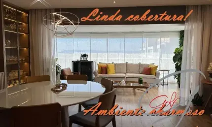 Cobertura com 203m² em condomínio clube - Reserva Mairarê - Buatantã - SP.