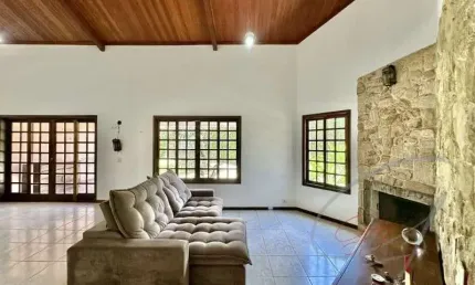 Casa residencial para venda granja viana, carapicuíba 3 dormitórios sendo 3 suítes, 3 banheiros, 8 vagas 255,13 m² construída, 1.546,75 m² terreno