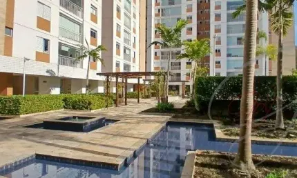 Apartamento de luxo para locação na Vila São Francisco, São Paulo-SP: 3 quartos, 1 suíte, 2 salas, 2 banheiros, 2 vagas de garagem.