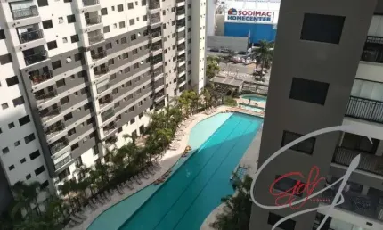 Apartamento no condomínio piscine home resort, continental, osasco-sp.