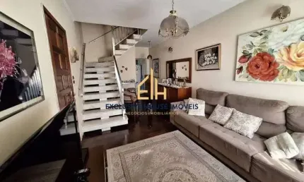 Sobrado com 186 m² com 3 dormitórios em santa maria - santo andré