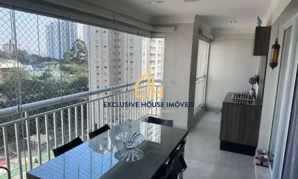 Apartamento à venda no pateo catalunya 146m²,  3 suítes, 2 salas e 2 vagas!!! são caetano do sul