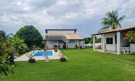 Casa para Venda em Camaçari, Jauá (Abrantes), 4 dormitórios, 2 suítes, 3 banheiros, 2 vagas