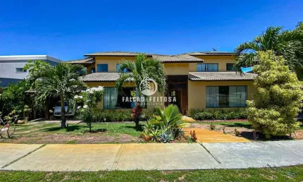 Casa para Venda em Camaçari, Busca Vida (Abrantes), 4 dormitórios, 4 suítes, 2 banheiros, 4 vagas