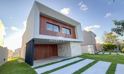 Casa para Venda em Camaçari, Alphaville (Abrantes), 4 dormitórios, 4 suítes, 2 banheiros, 4 vagas