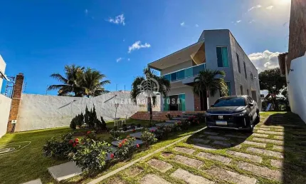 Casa para Venda em Camaçari, Coqueiros de Arembepe (Abrantes), 4 dormitórios, 4 suítes, 5 banheiros, 5 vagas