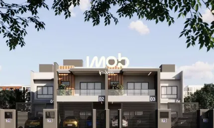 Casa geminada com 1 suíte + 2 quartos, amizade - jaraguá do sul