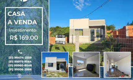 Casa com 2 quartos à venda no Pinhal Zona Sul, Balneário Pinhal 