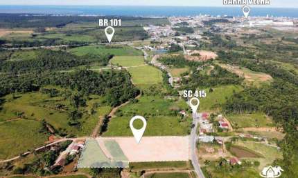 Área Industrial Terraplanada com 17.178 m² – Frente para SC-415 em Barra Velha/SC