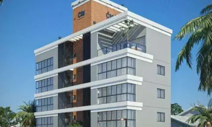 Apartamento com 2 suítes e varanda gourmet – edifício com elevador em balneário piçarras