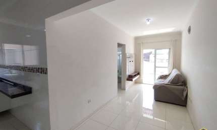 Casa em condomínio fechado com 2 quartos para alugar na Rua Padre Gastão, 339, Sítio do Campo, Praia Grande por R$ 2.500
