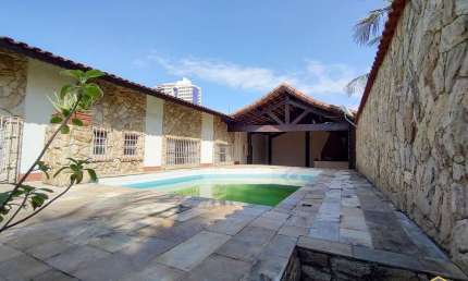 Casa com 3 quartos para alugar na Avenida General Marcondes Salgado, 581, Aviação, Praia Grande por R$ 5.500