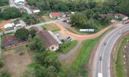 Terreno 5300 m² + Galpão - venda - Estação - Ascurra/SC