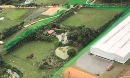 Terreno Industrial 20.000 m2, próximo a BR 470, Bairro Mulde, Indaial/SC
