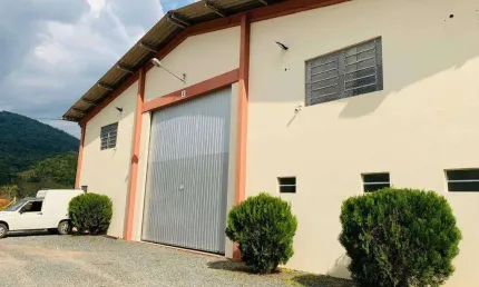 Galpão coml/indl com 350m2 - belchior baixo - gaspar/sc