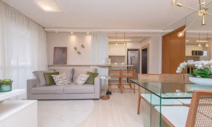 Apartamento para venda possui 77 metros quadrados com 3 quartos em Cristo Rei - Curitiba - PR