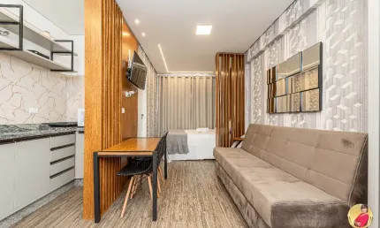 Apartamento Studio  para venda tem 23 metros quadrados em Centro - Curitiba - PR