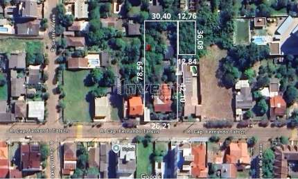 Terreno de 2.799m² com casa de 3 dorm em boas condições
