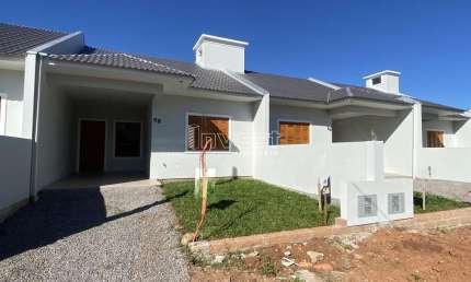 GEMINADOS NOVOS COM 62,89M2 EM LINHA SANTA CRUZ EM SANTA CRUZ DO SUL.RS
