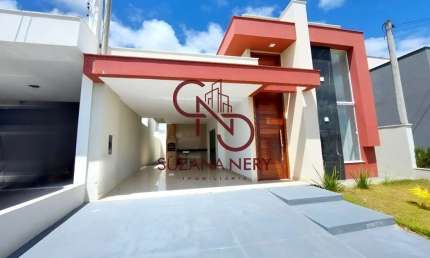 CASA TÉRREA NO CONDOMÍNIO ECOVILLE 1 NO PARQUE DAS NAÇÕES EM PARNAMIRIM