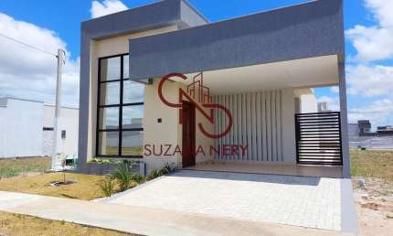 Casa em condomínio fechado com 3 quartos à venda na Rua Campo Alegre, 900, Cajupiranga, Parnamirim