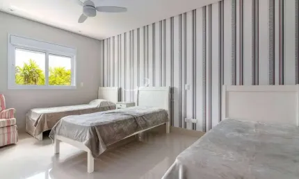Sobrado três andares à venda, porteira fechada - 5 suites - 6 banheiros - 2 lavabos - 5 vagas, Ensea