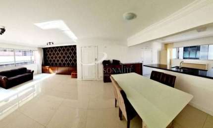 Apartamento mobiliado, 150 m2, 4 dormitórios, 1 suíte, 2 vagas, para venda, Higienópolis.
