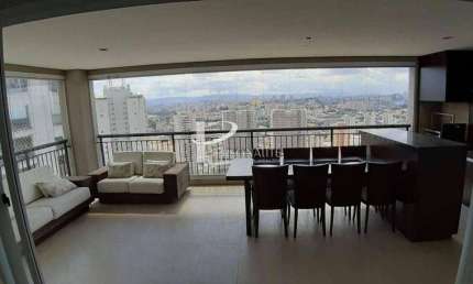 Apartamento 03 Quartos, 03 Banheiros e 03 Vagas de Garagem para Locação no Condomínio Splendor com 192m². Tatuapé - São Paulo - SP.