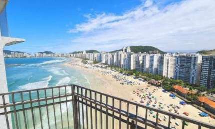 Cobertura duplex, 382 m2, 6 suítes, 2 vagas, para venda, Morro do Maluf, Guarujá.