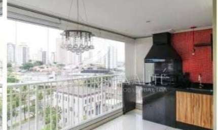 Apartamento com 2 Quartos, 3 Banheiros e 2 Vagas de Garagem à Venda, 92 m². Jardim Anália Franco. SP.