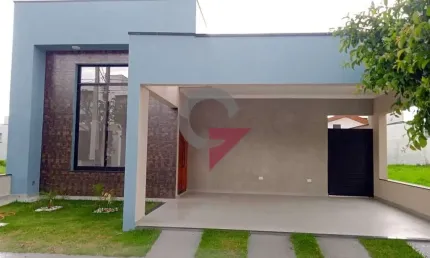 Casa em condomínio fechado com 3 quartos à venda no Residencial Santa Izabel, Taubaté  por R$ 1.010.000