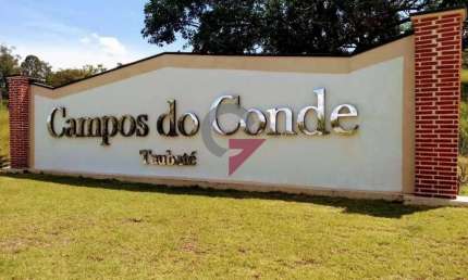 Terreno em condomínio fechado à venda no Campos do Conde, Taubaté  por R$ 297.000
