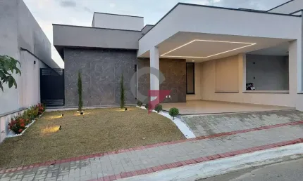 Casa em condomínio fechado com 3 quartos à venda no jardim santana, tremembé  por r$ 850.000