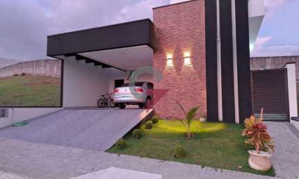 Casa em condomínio fechado com 3 quartos à venda no Condominio Cataguá Way, Taubaté  por R$ 990.000