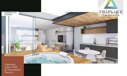 Cobertura duplex 3 quartos com suíte, varanda, terraço com espaço gourmet e jacuzzi 2 ou 3 vagas, área de lazer, localização privilegiada. Lançamento!