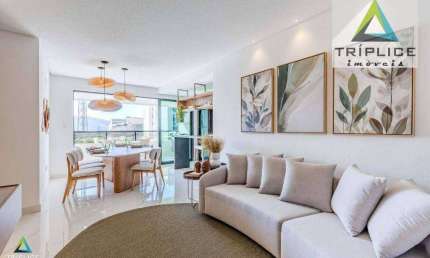 Apartamento 2 quartos com suíte, varanda gourmet, 2 ou 3 vagas paralelas, vista definitiva, lazer completo e localização privilegiada.