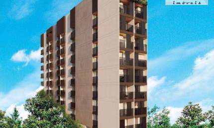 Studios de 17m² a 22m² com varanda, opção com vaga para moto, lazer variado na cobertura e localização privilegiada no bairro São Mateus.