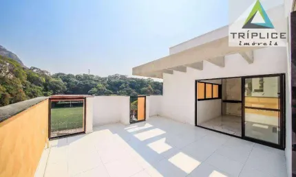 Cobertura duplex com 3 quartos, suíte, varanda gourmet, 2 salas, terraço com espaço gourmet, 3 vagas, lazer. Localização privilegiada no São Mateus.