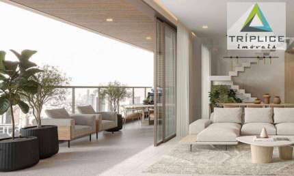Cobertura duplex alto luxo com lazer premium, 4 suítes, 5 vagas, terraço com área gourmet, piscina e sauna. Localização privilegiada no Santa Helena.