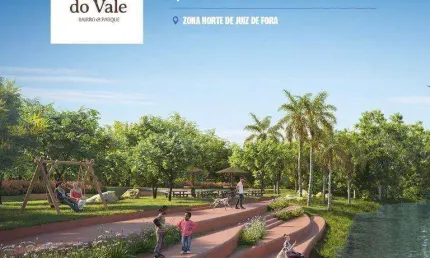Lotes à partir de 300m² em bairro &amp; parque na Zona Norte. Lançamento do melhor bairro da Zona Norte. Lazer variado com praças, quadras, lago e mais!