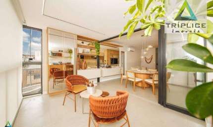 Apartamento 3 quartos com suíte, sala com varanda gourmet, 2 ou 3 vagas, de frente na melhor localização do bairro Santa Helena. Alto padrão!