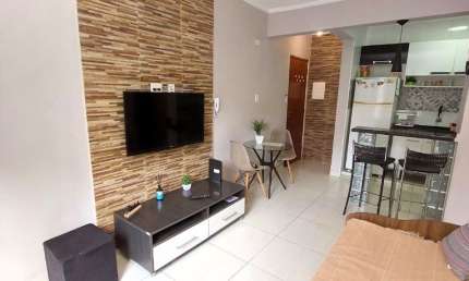 Apartamento com 1 quarto para alugar na Avenida Bartolomeu de Gusmão, 46, Boqueirão, Santos