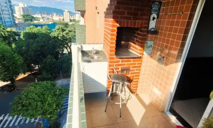 Apartamento com 3 quartos à venda na Praça Nossa Senhora Aparecida, 19, Aparecida, Santos