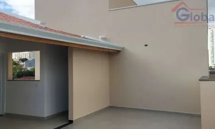 Cobertura Duplex  S/C 88,56m², Bairro Jardim Ocara - Santo André/SP.
