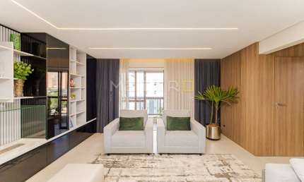 Apartamento com 4 quartos à venda na Rua Chichorro Júnior, 143, Cabral, Curitiba, 183 m2 por R$ 2.190.000