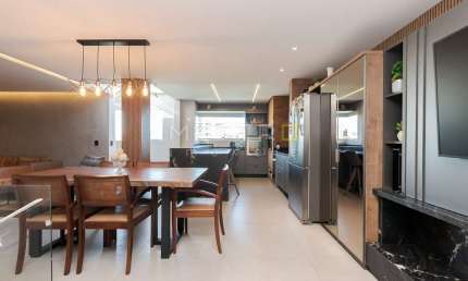 Apartamento com 3 quartos à venda na Rua Alberto Folloni, 963, Ahú, Curitiba, 147 m2 por R$ 1.470.000
