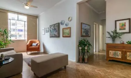Apartamento com 3 quartos à venda na rua senador vergueiro, flamengo, rio de janeiro, 95 m2 por r$ 910.000