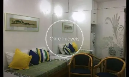Apartamento com 1 quarto à venda na Rua Saint Roman, Copacabana, Rio de Janeiro, 27 m2 por R$ 450.000