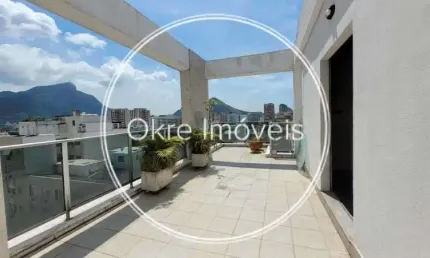 Apartamento com 3 quartos à venda na Avenida Bartolomeu Mitre, Leblon, Rio de Janeiro, 133 m2 por R$ 2.890.000